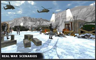 Snow War Shooter 2017 [ВЗЛОМ: Много денег] скриншот 2