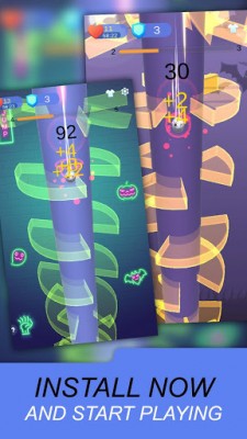 Helix Rush screenshot №1