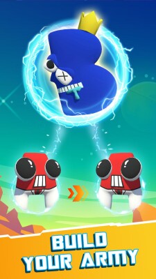 Merge Alphabet: 3D Run screen 3
