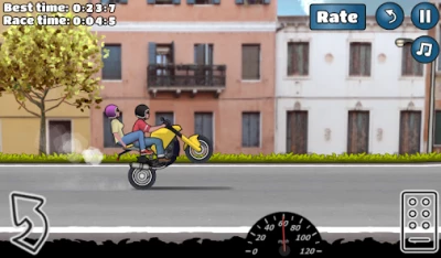 Wheelie Challenge screen 4