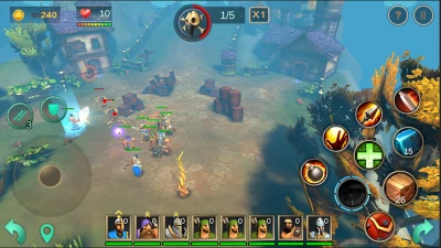King's Knights Rush screen 1