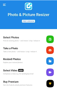 Уменьшение изображений-Resizer screen 1