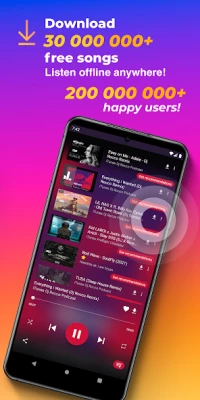 Музыкальный Плеер - MP3 Плеер screen 2