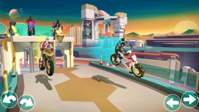 Gravity Rider: райдер мото screenshot №8