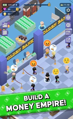 Idle Bank - Money Games screenshot №3