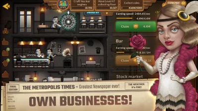 Metropolis Tycoon: Idle Mining screenshot №4