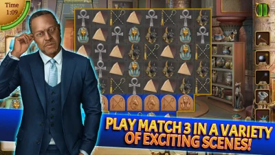 Relic Match 3: Mystery Society screenshot №8