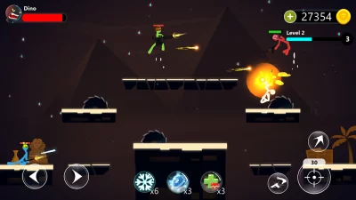 Стикмен Истребитель screenshot №3