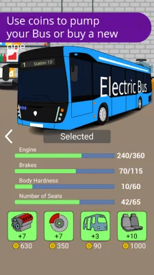Симулятор водителя автобуса 2D screen 6
