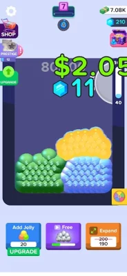 Merge the Jelly взлом screen 2